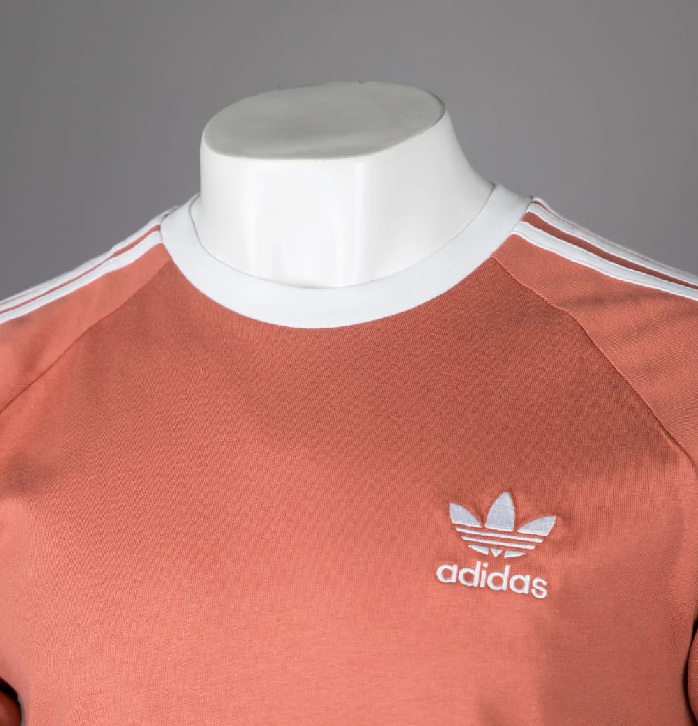 Adidas Adicolor 3-Stripes T-Shirt Magic Earth - Image 3