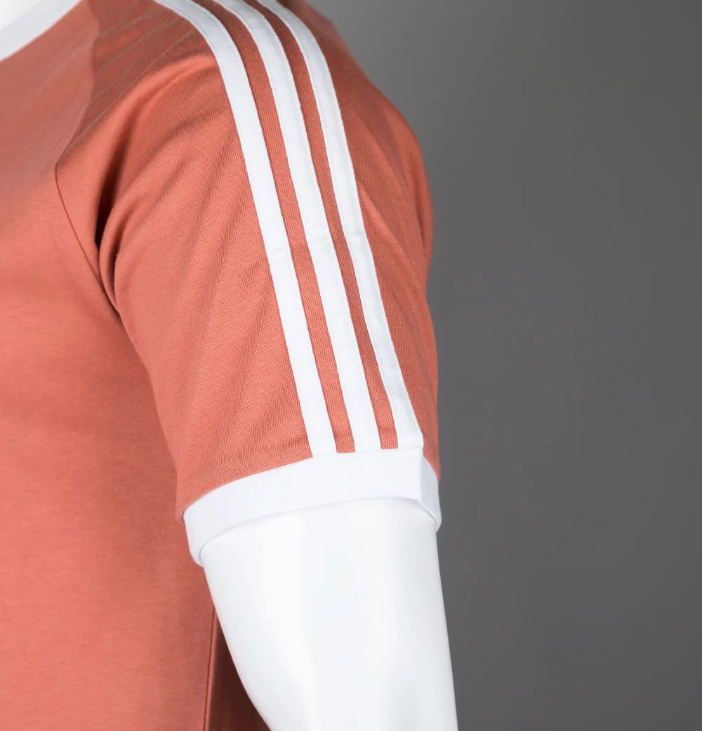Adidas Adicolor 3-Stripes T-Shirt Magic Earth - Image 4
