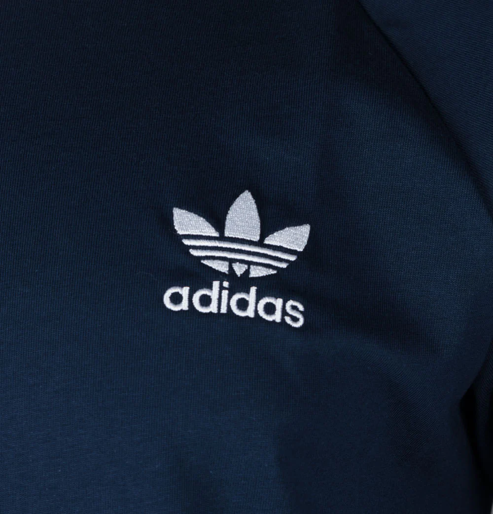 Adidas Adicolor 3-Stripes T-Shirt Night Indigo - Image 3