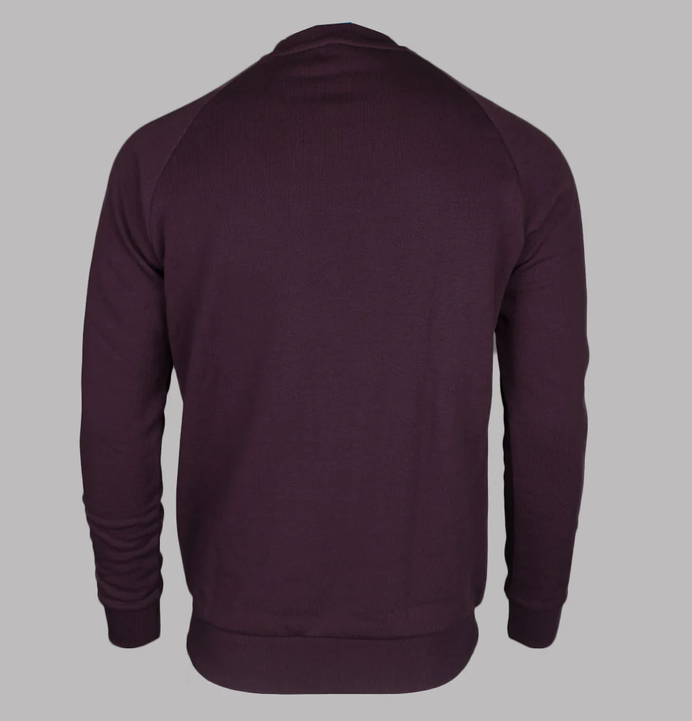 Adidas Adicolor Classics Trefoil Sweatshirt Shadow Maroon - Image 2