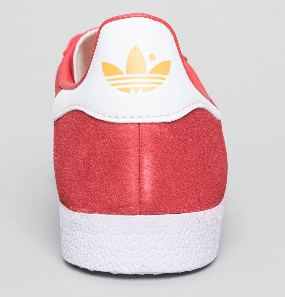 Adidas Gazelle Trainers Red/Future White - Image 5