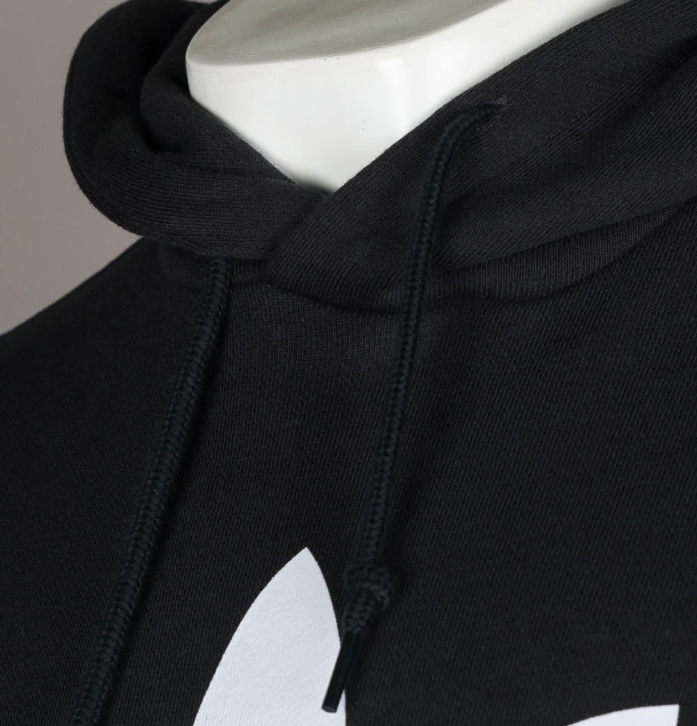 Adidas Trefoil Hoodie Black/White - Image 4
