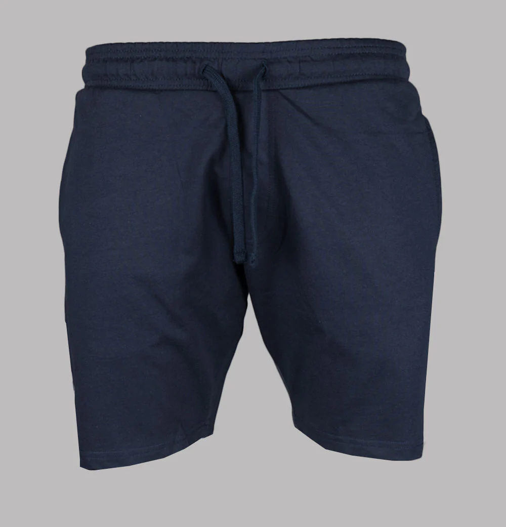 Aquascutum Club Check Details Shorts Navy - Image 2