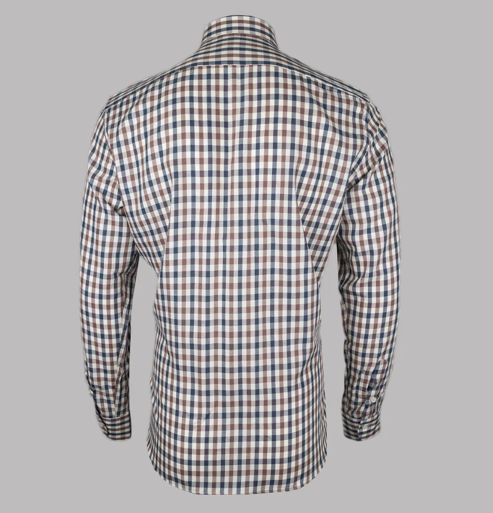 Aquascutum Club Check L/S Shirt Check - Image 2