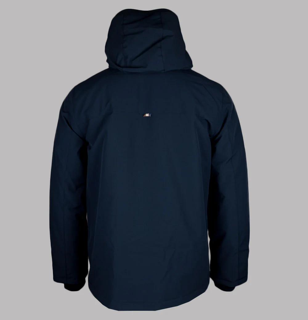 Aquascutum Shell Active Mid Parka Navy - Image 2