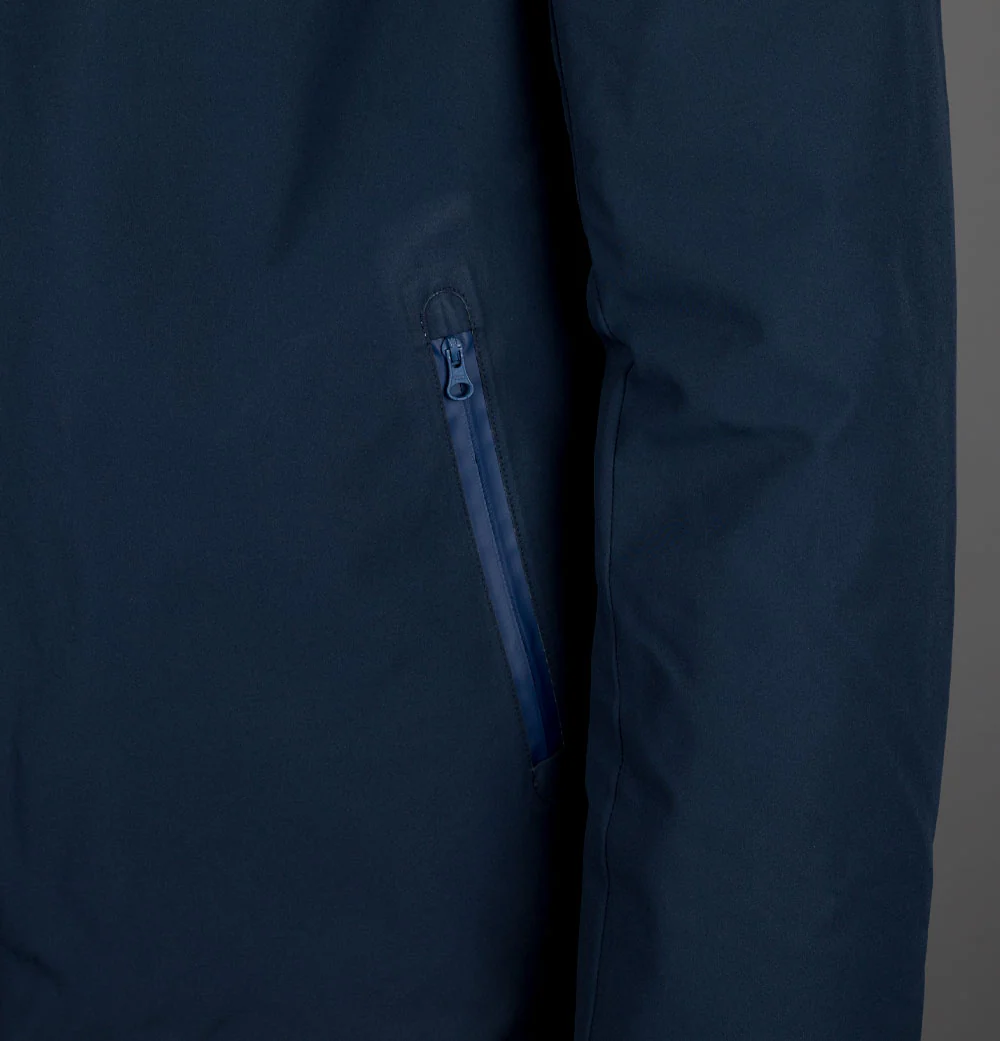 Aquascutum Shell Active Mid Parka Navy - Image 3