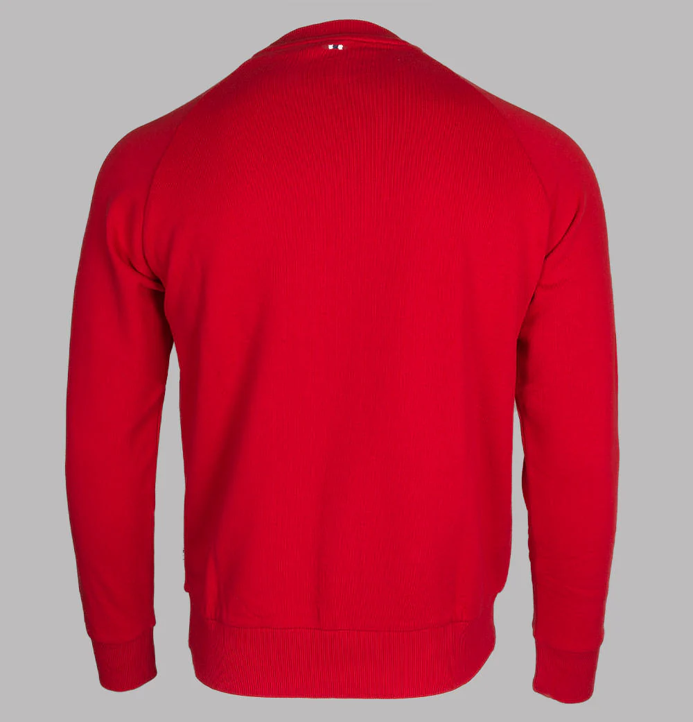 Napapijri Bastia Sweatshirt Bright Red - Image 2