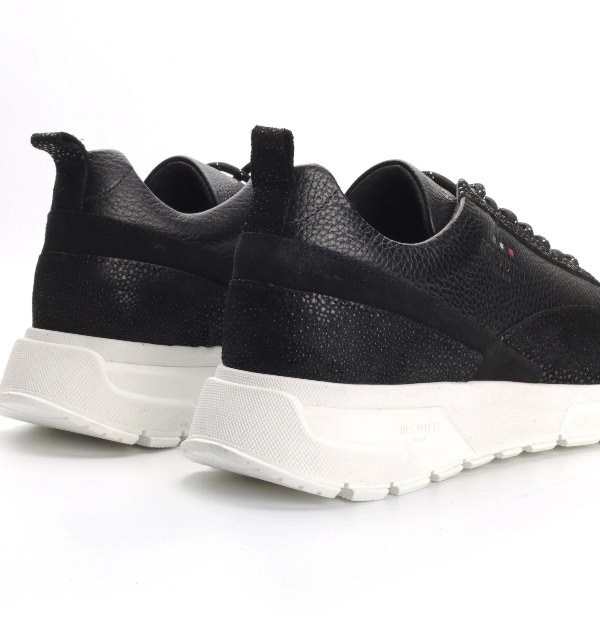 Belvotti Furino Trainers Black Stingray - Image 3