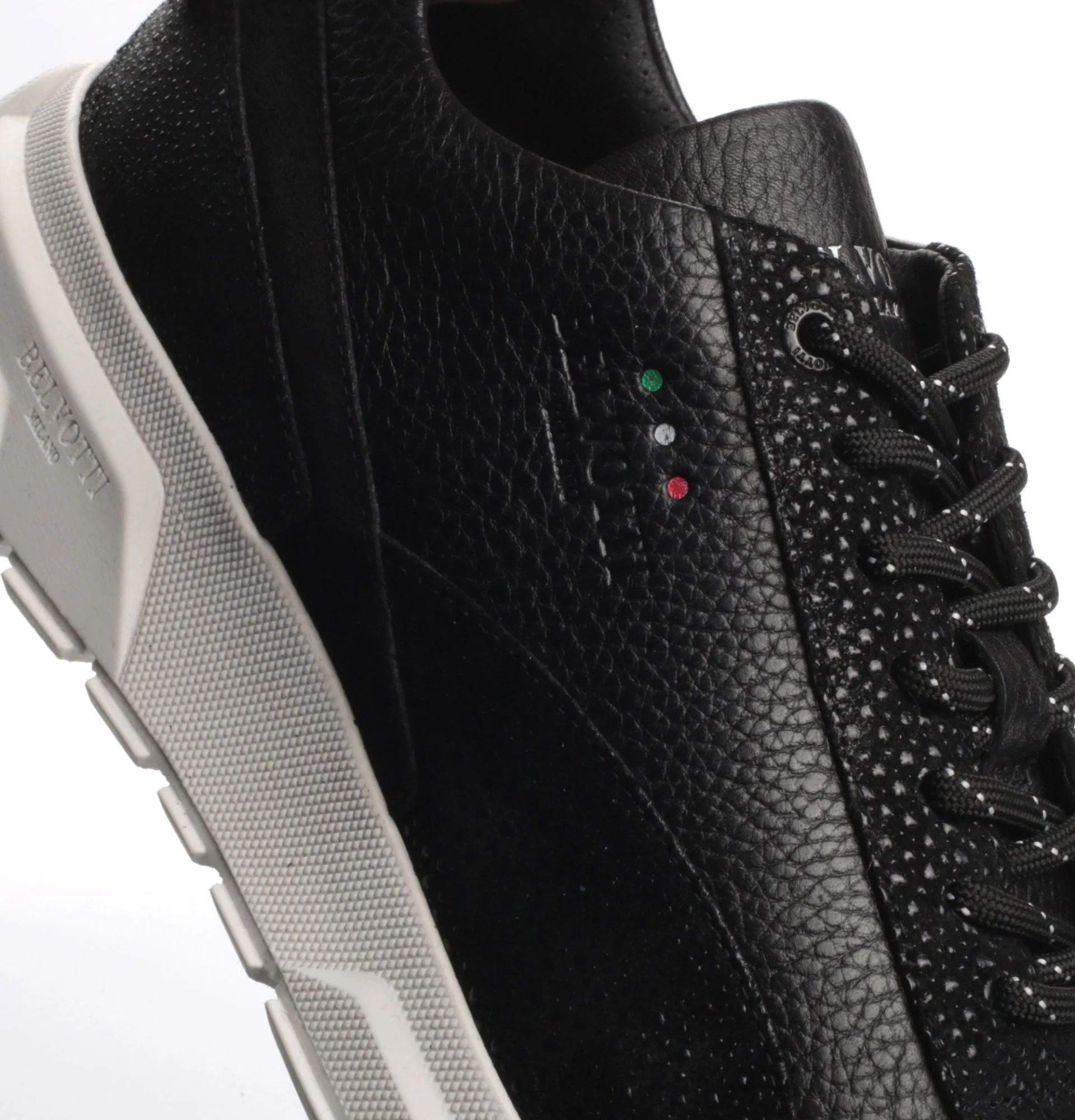 Belvotti Furino Trainers Black Stingray - Image 6