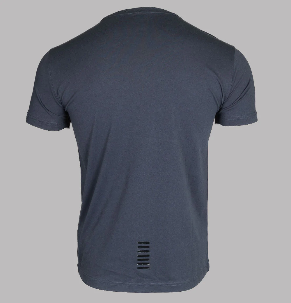 EA7 Core T-Shirt Ombre Blue - Image 2