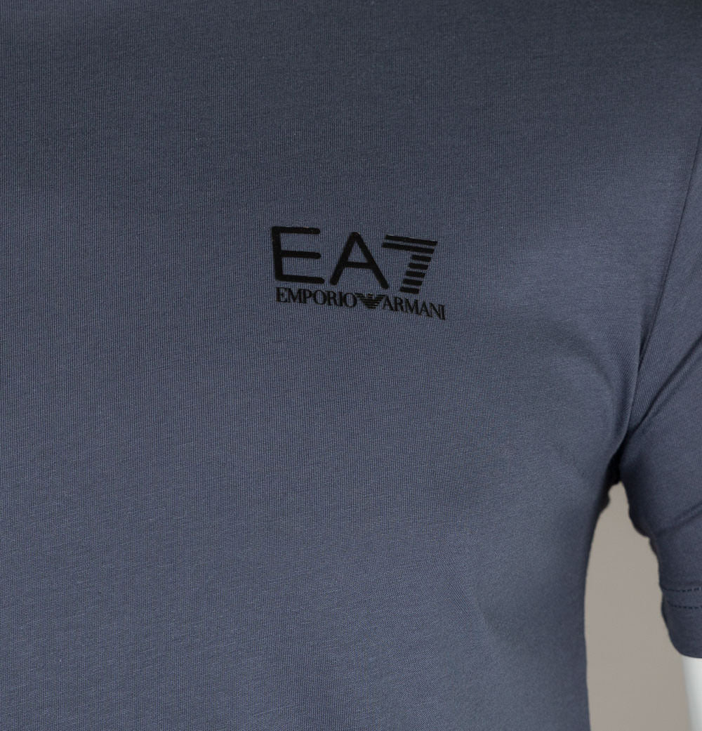 EA7 Core T-Shirt Ombre Blue - Image 3