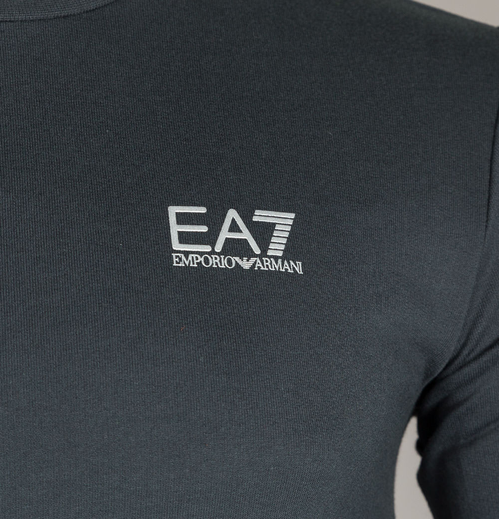 EA7 Crew Neck Core Sweatshirt Night Blue - Image 3
