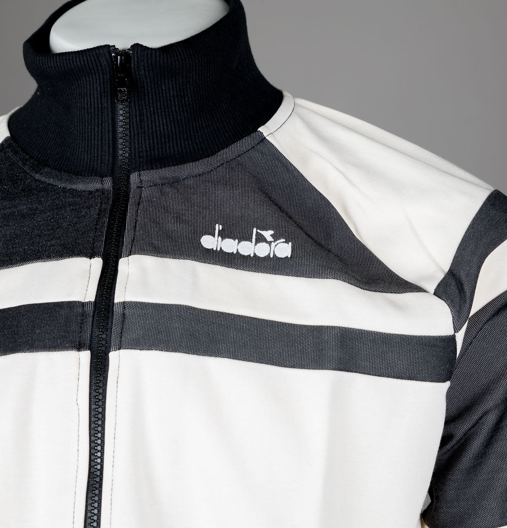 Diadora 80s Track Jacket Black - Image 3