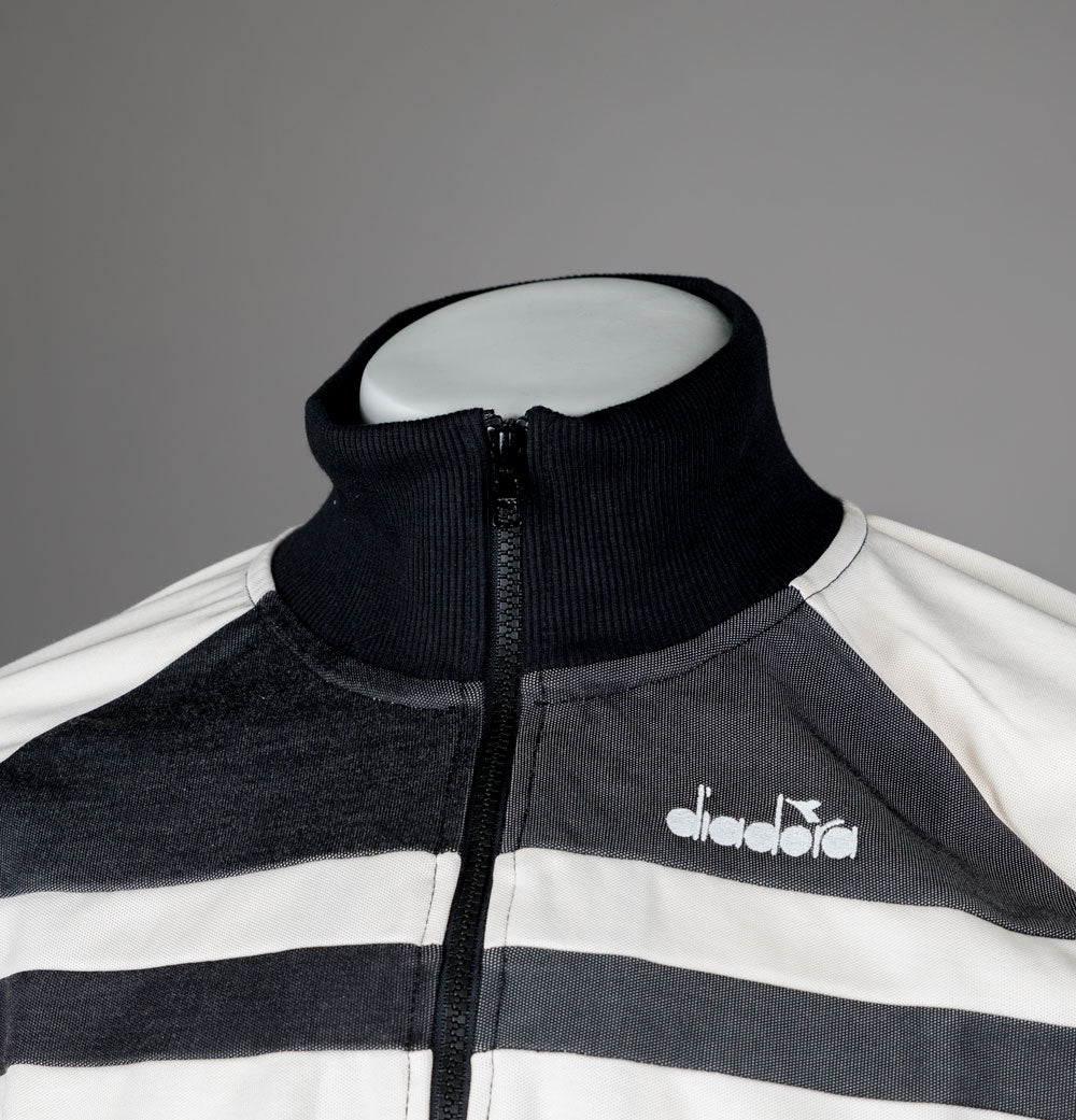 Diadora 80s Track Jacket Black - Image 4