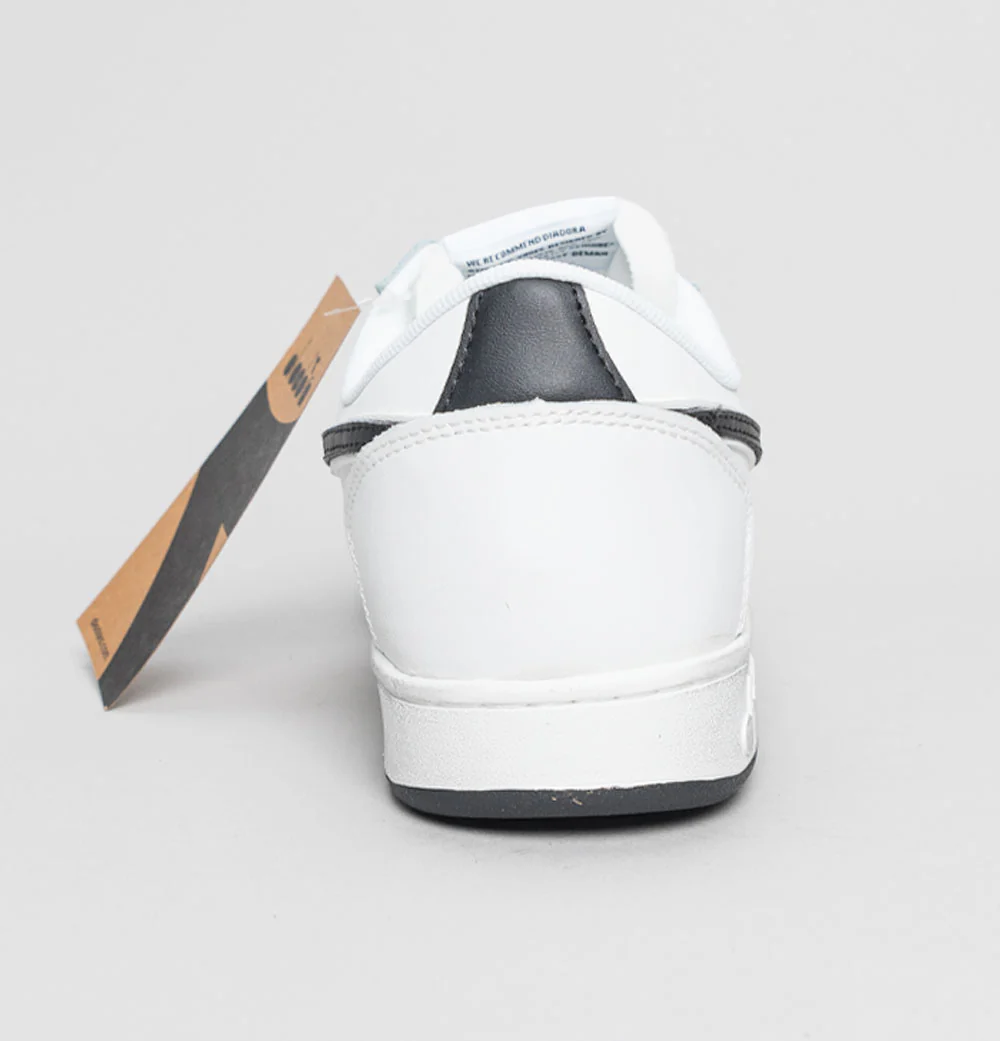 Diadora Magic Basket Low Icona Trainers White/Black - Image 5