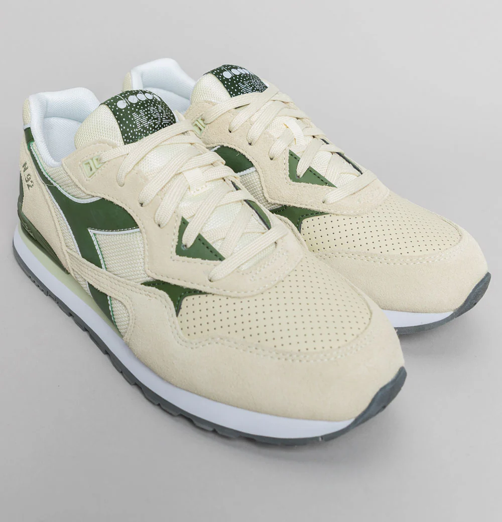 Diadora N.92 Advance Trainers Pesto - Image 2
