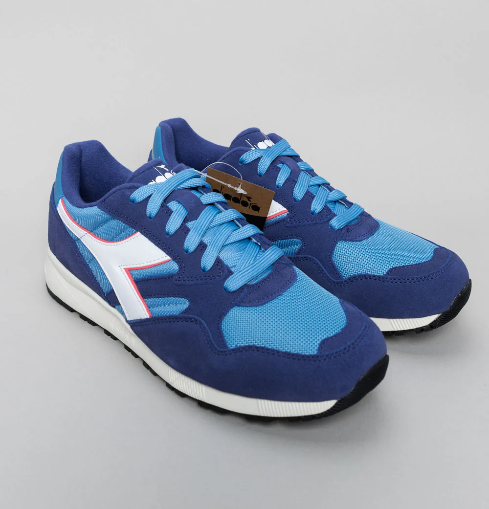 Diadora N902 Trainers Blue Aster/Mazarine Blue - Image 2