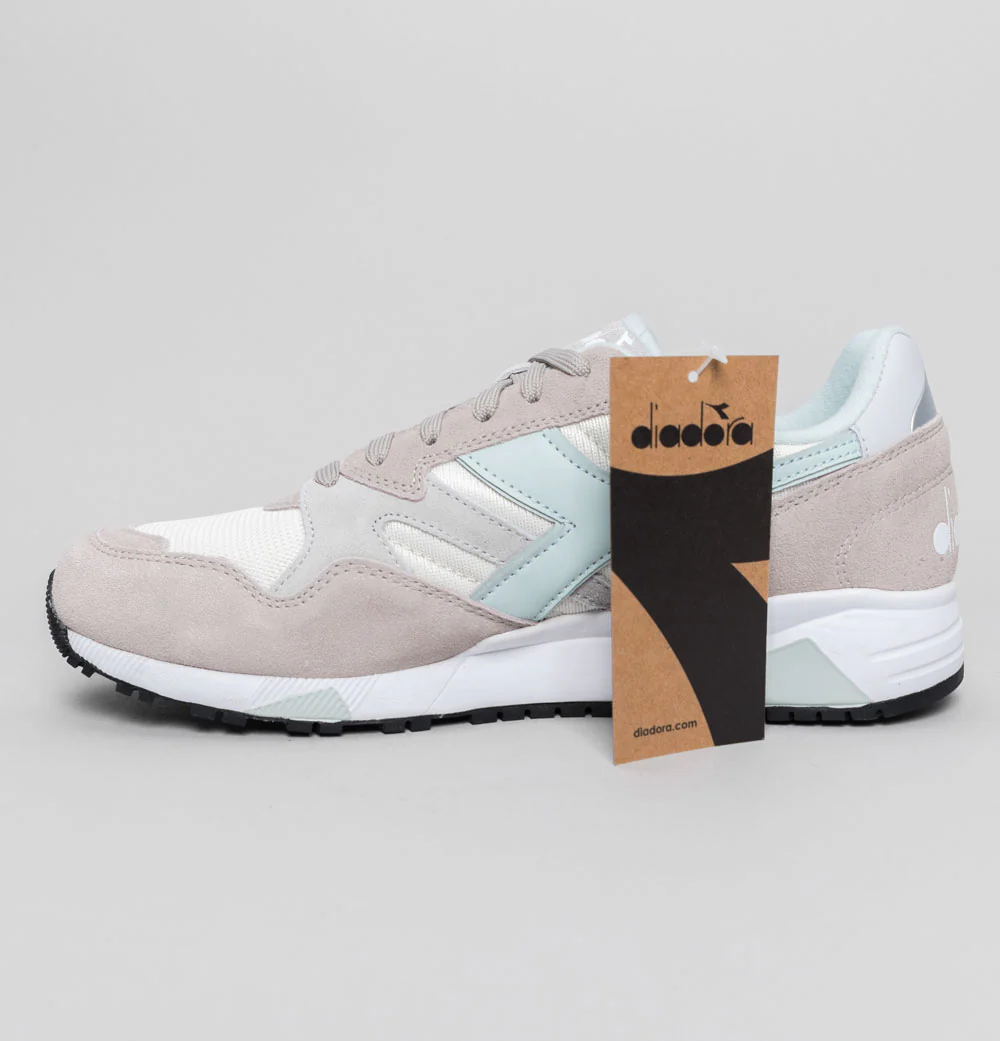 Diadora N902 Trainers String Grey/White - Image 4