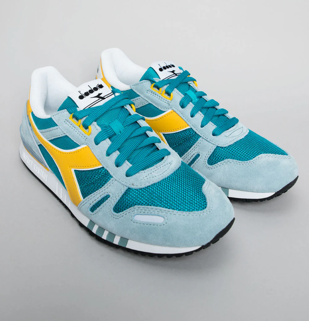 Diadora Titan Trainers Sky Blue/Lake - Image 2