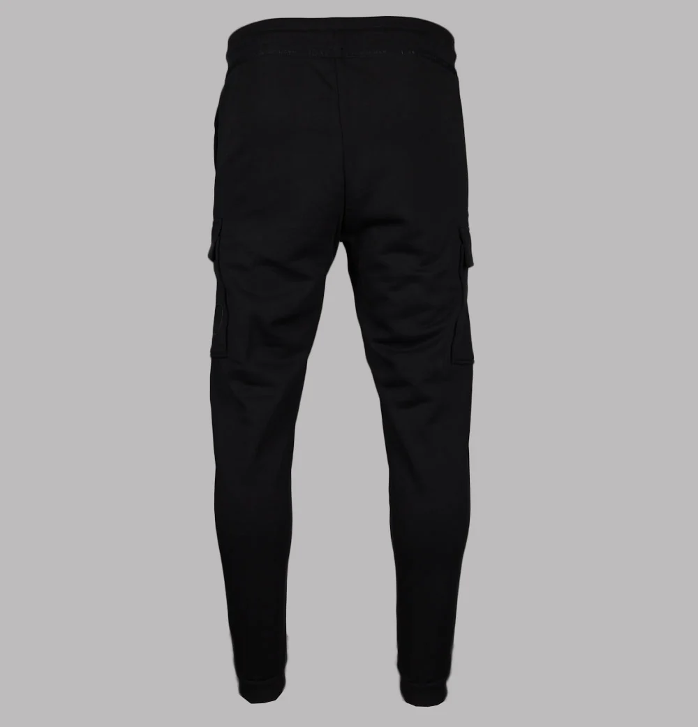 EA7 Core Cargo Joggers Black - Image 3