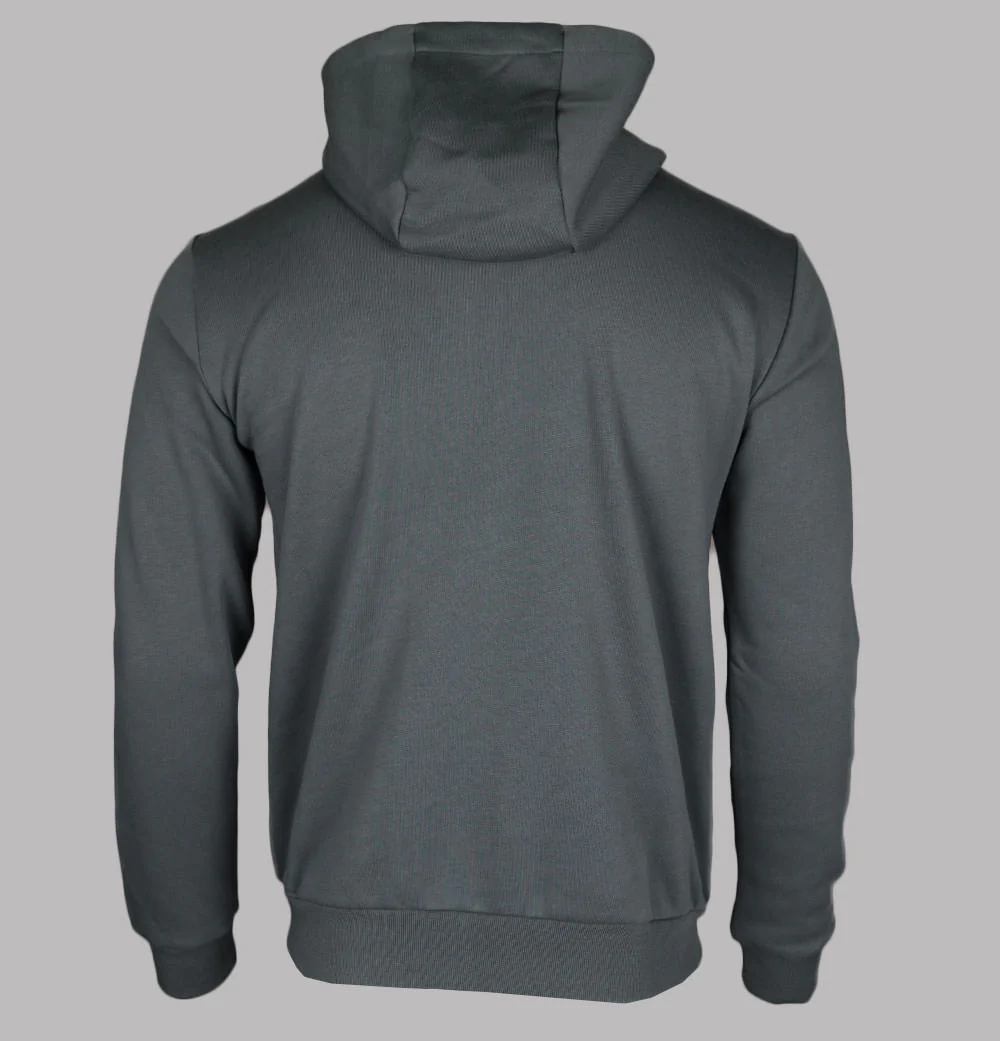 EA7 Core Identity Hooded Sweatshirt Iron Gate - Image 2