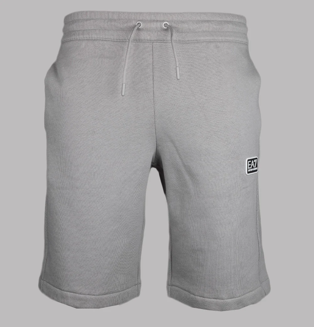 EA7 Core Identity Jogger Shorts Gull Grey