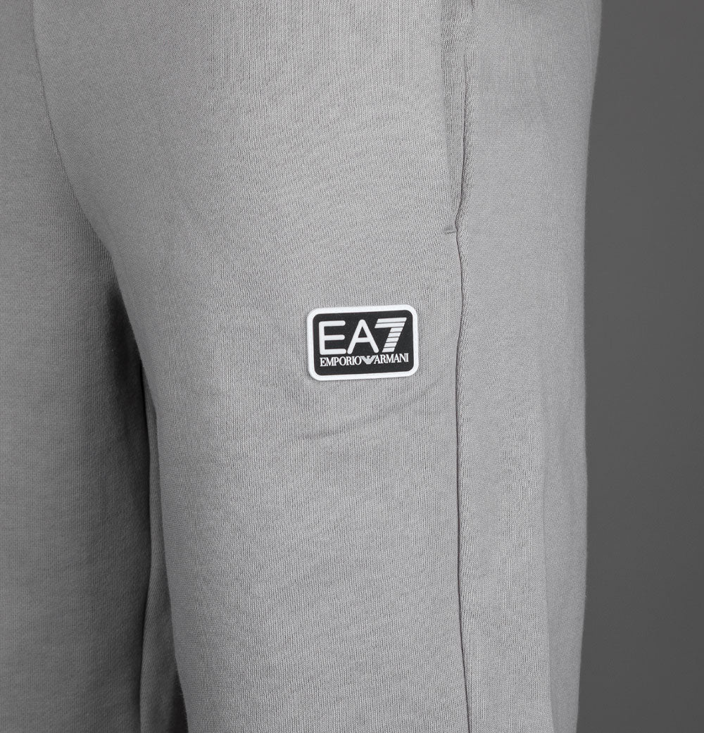 EA7 Core Identity Jogger Shorts Gull Grey - Image 5