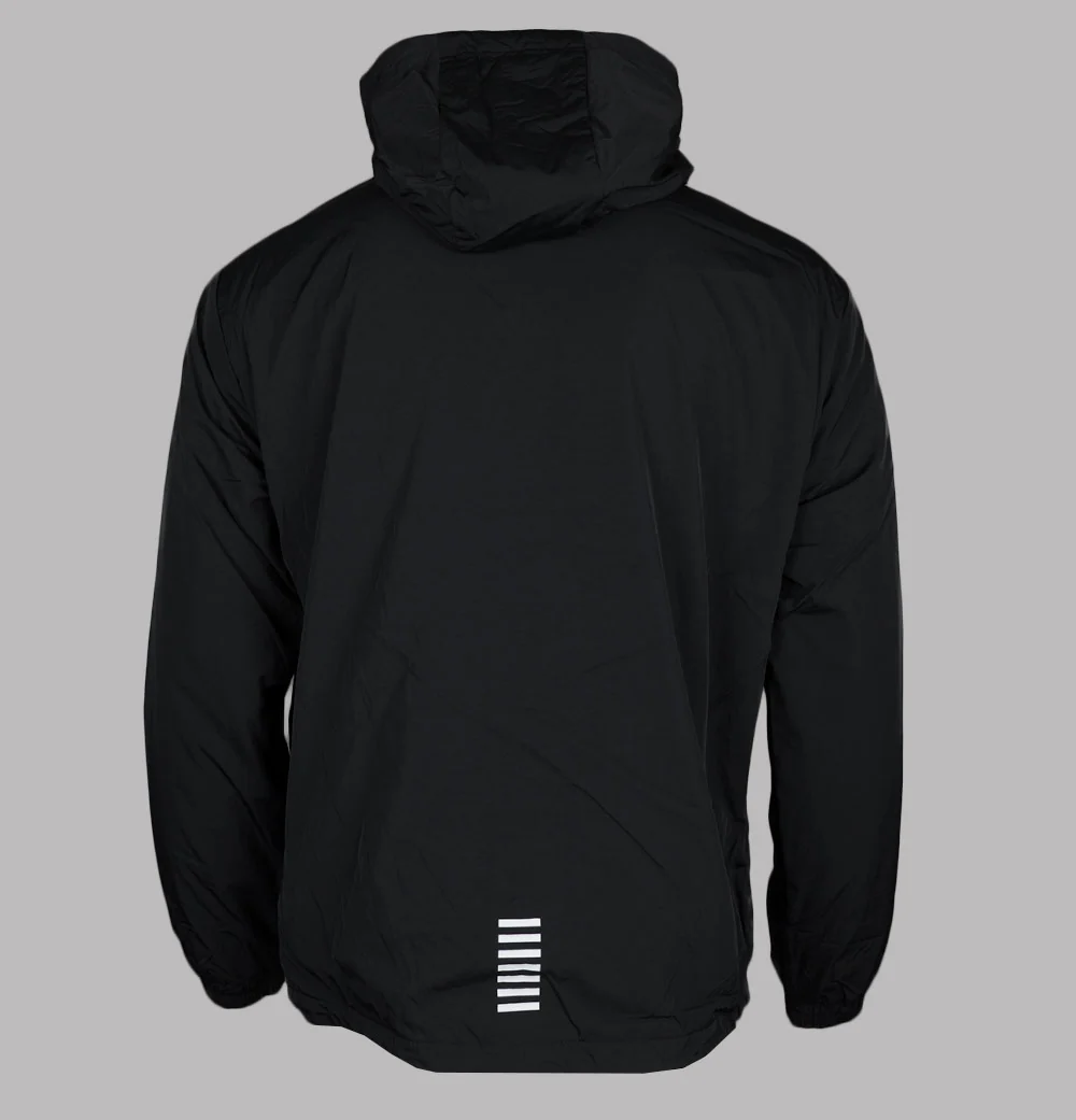 EA7 Core Identity Lightweight Quilted Nylon Jacket Black - Image 2