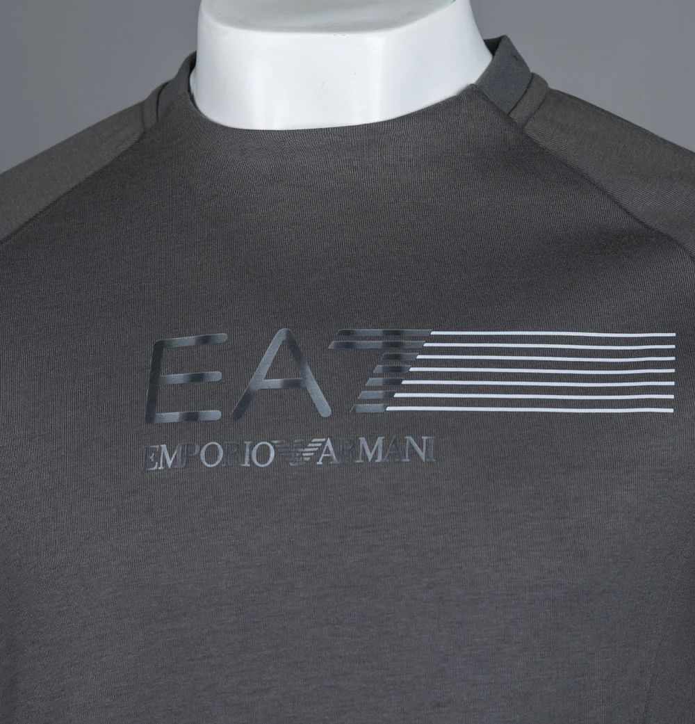 EA7 Dynamic Athlete Ventus 7 Sweatshirt Raven - Image 3