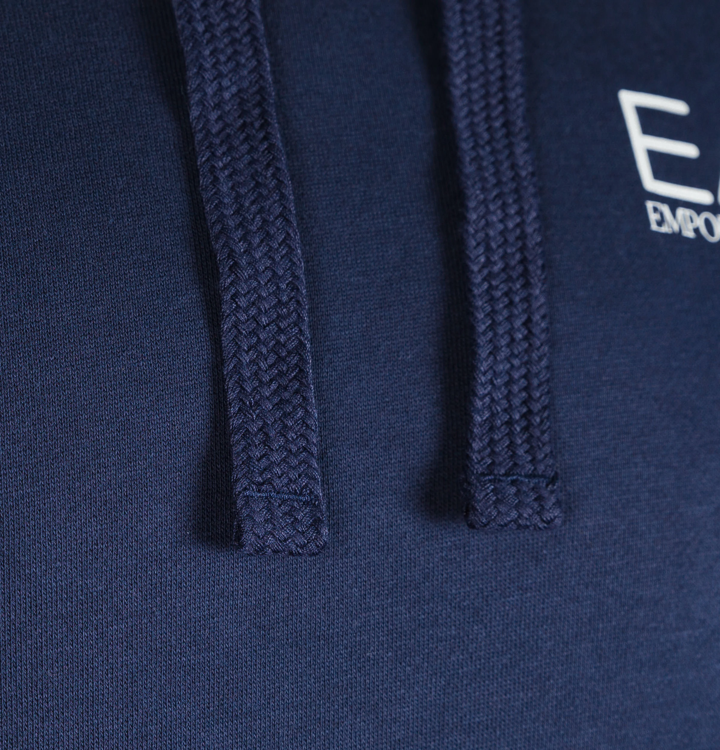 EA7 Hooded Sweatshirt Navy - Image 4