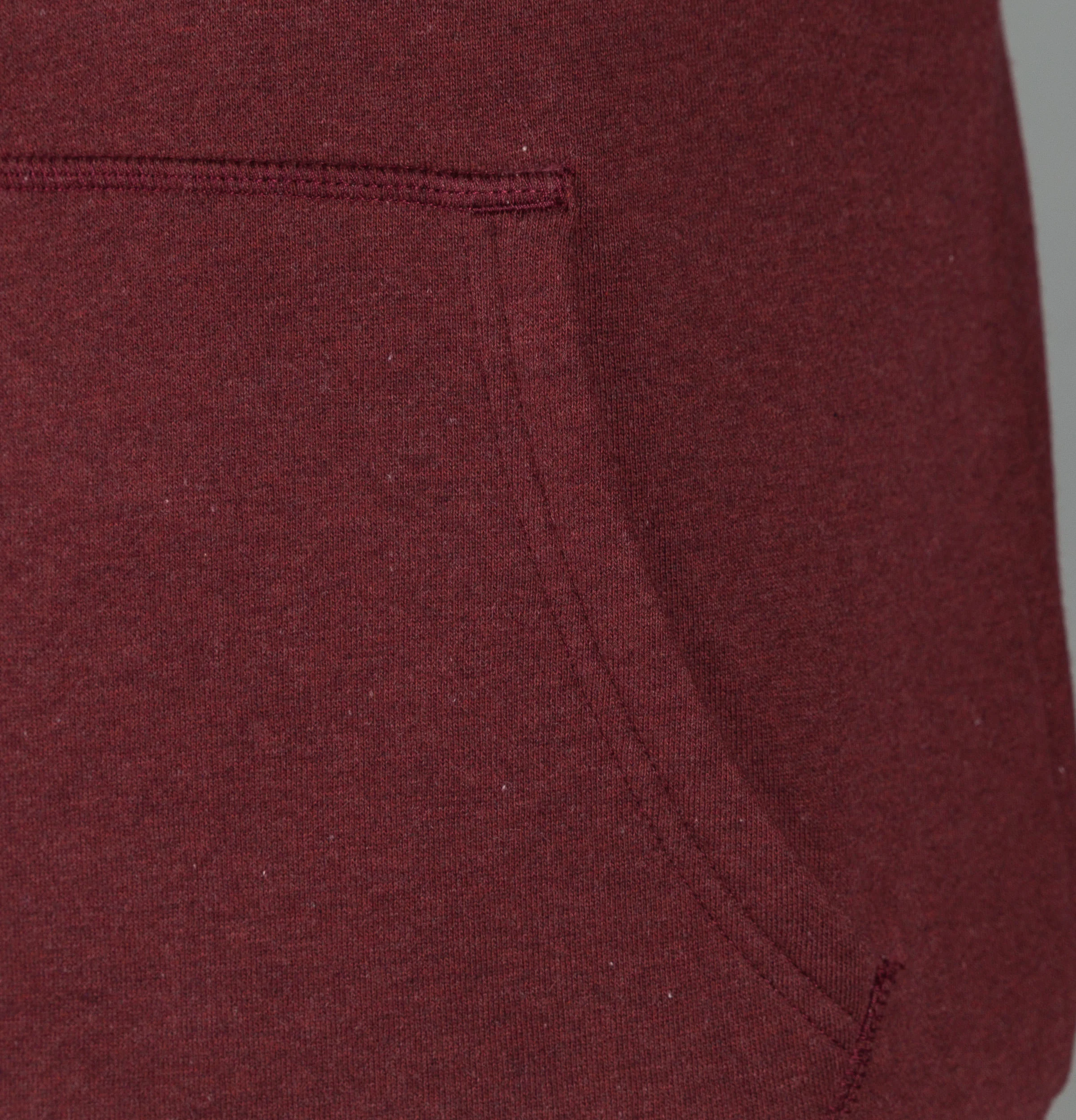 EA7 Hooded Sweatshirt Burgundy - Image 5