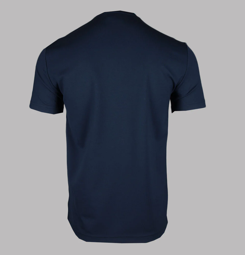 EA7 Fine Taping T-Shirt Navy Blazer - Image 2
