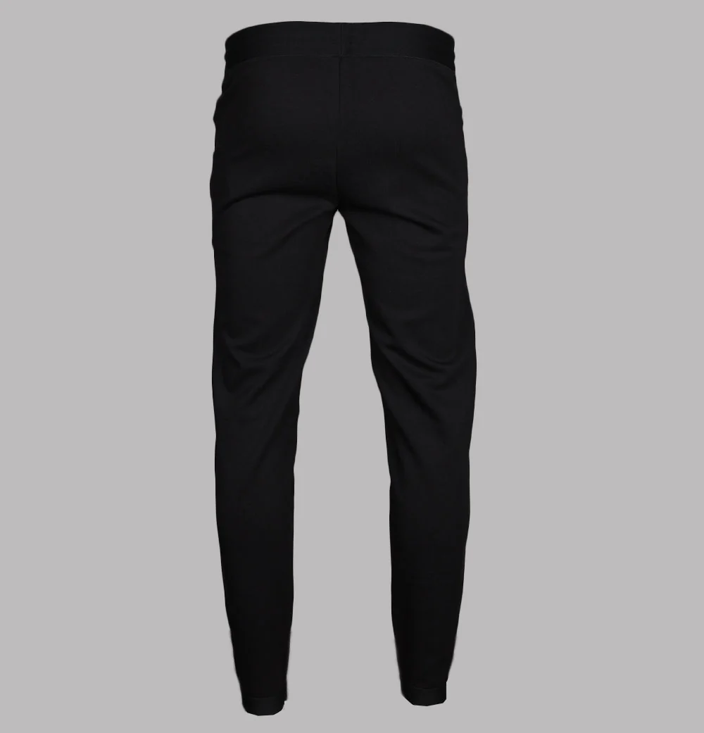 EA7 Gold Badge Logo Joggers Black - Image 3