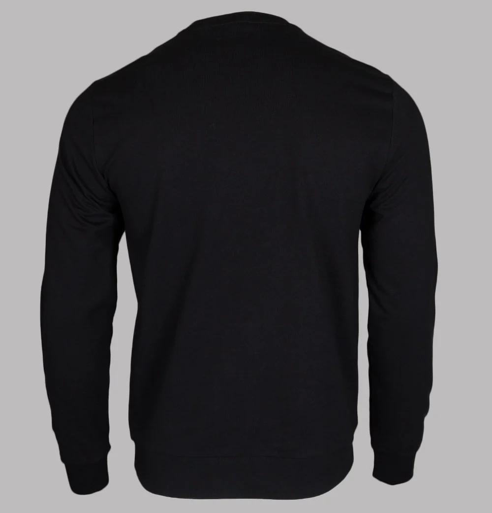 EA7 Holographic Logo Sweatshirt Black - Image 2