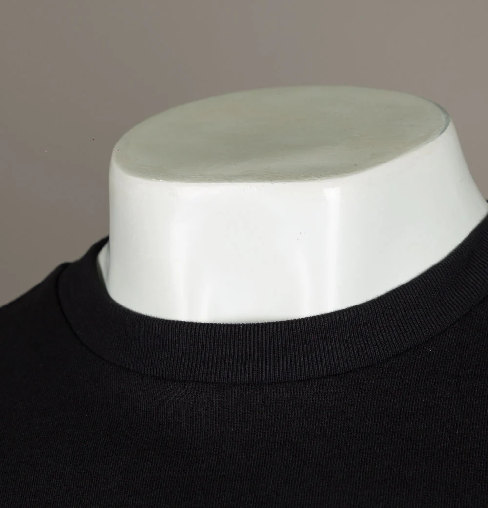 EA7 Holographic Logo Sweatshirt Black - Image 4