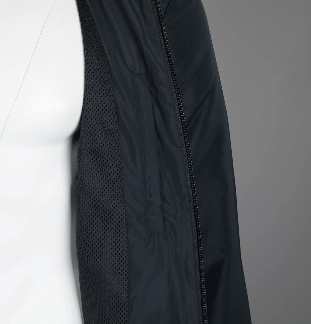 EA7 Lightweight Hooded Bomber Jacket Black - Image 6
