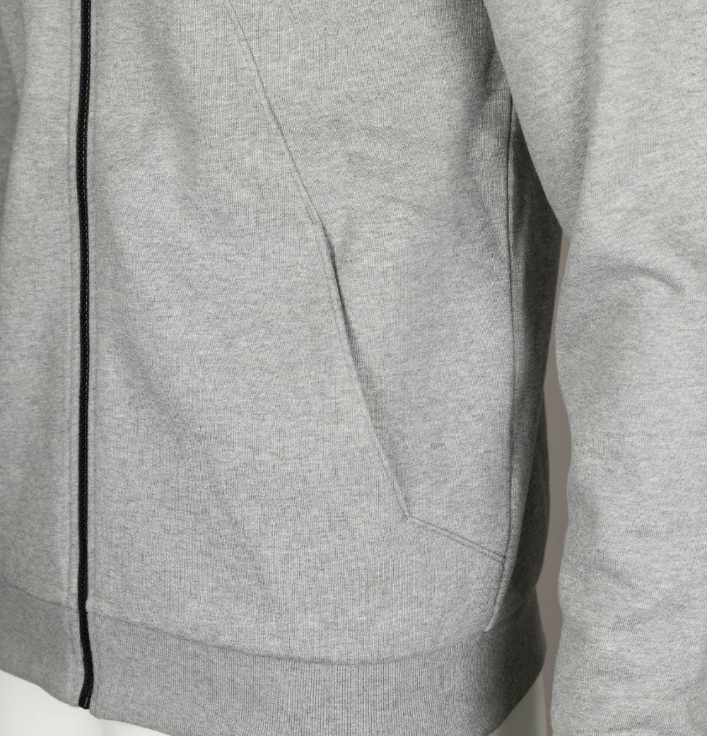 EA7 Logo Series Hooded Sweatshirt Medium Grey - Image 6