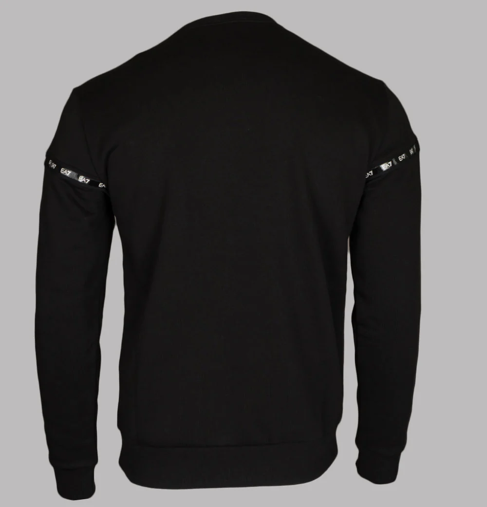 EA7 Logo Series Sweatshirt Black - Image 2