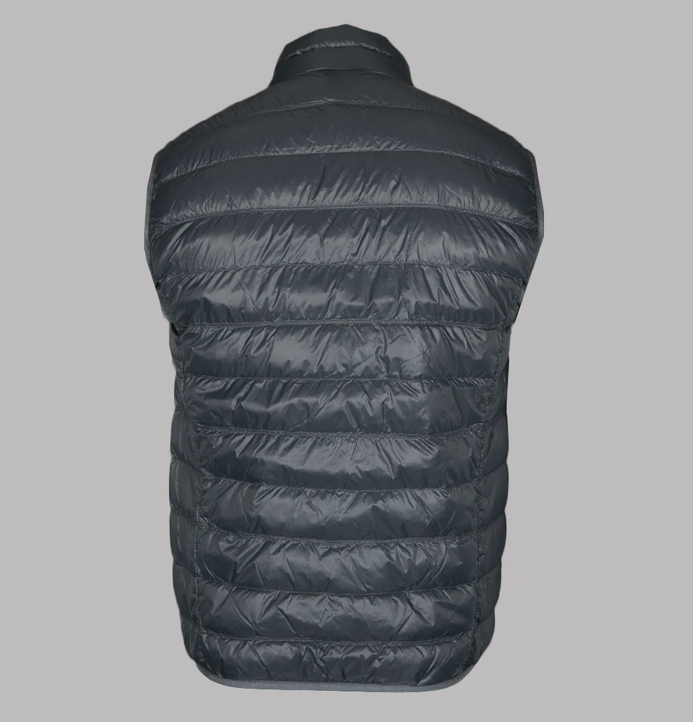 EA7 Quilted Down Gilet Dark Forest - Image 2