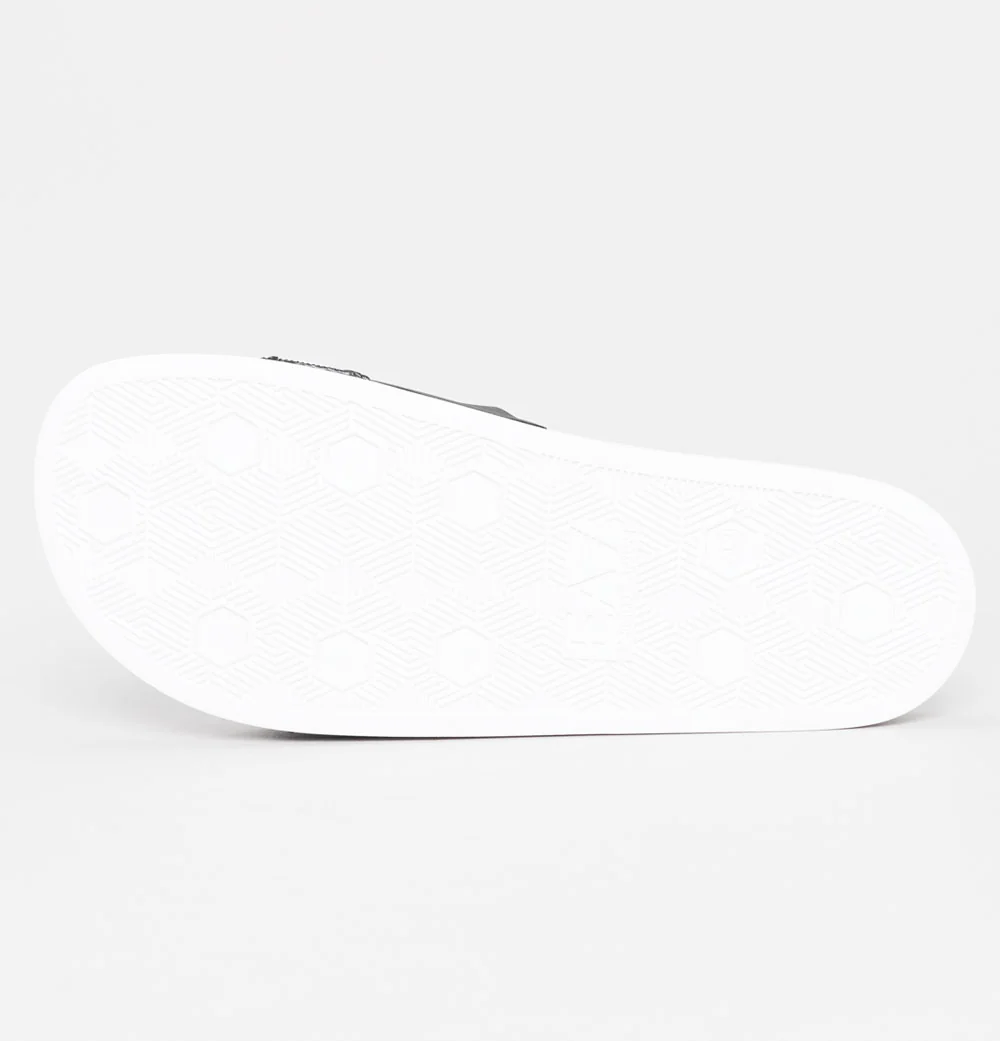 EA7 Sea World Logo Strap Slides White/Black - Image 5