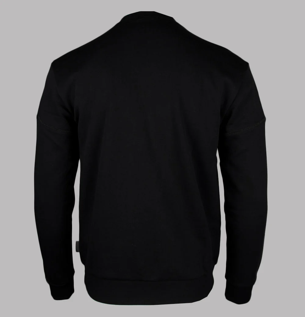 EA7 Shoulder Logo Sweatshirt Black - Image 2