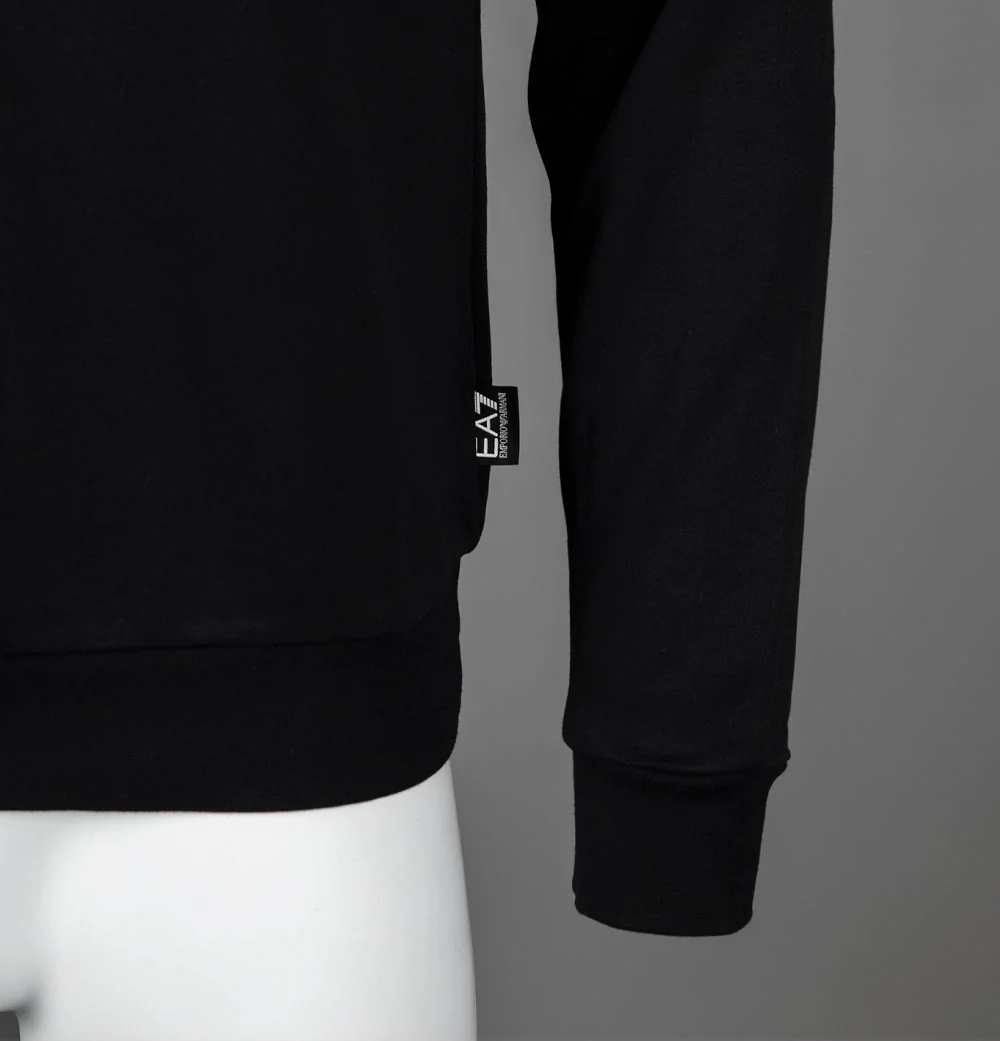 EA7 Shoulder Logo Sweatshirt Black - Image 4