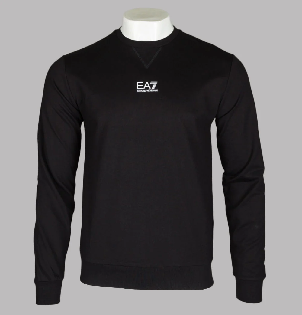 EA7 Small Logo Sweatshirt Black