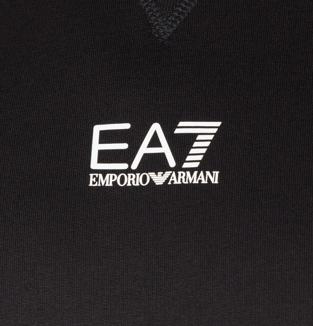 EA7 Small Logo Sweatshirt Black - Image 3