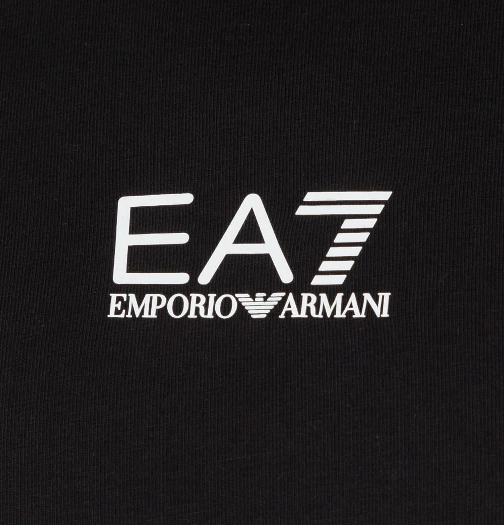 EA7 Small Logo T-Shirt Black - Image 3