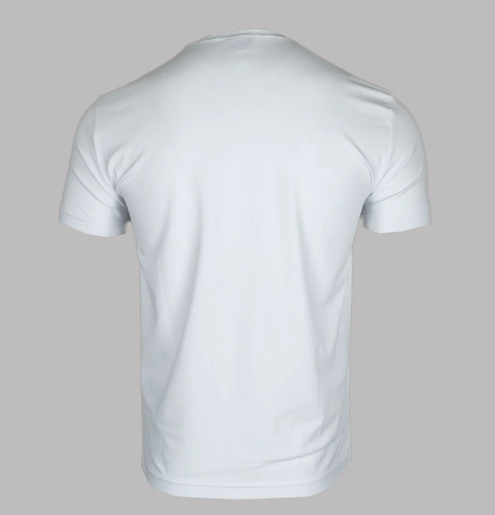 EA7 Small Logo T-Shirt White - Image 2