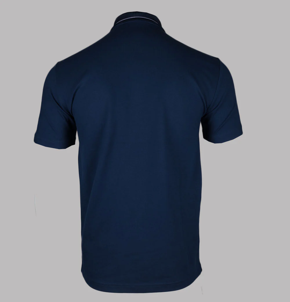EA7 Tennis Club Polo Shirt Medieval Blue - Image 2
