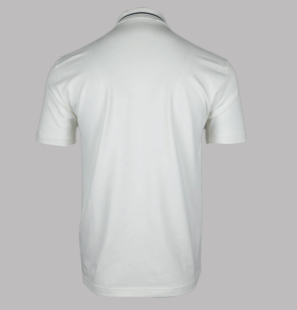 EA7 Tennis Club Polo Shirt Star White - Image 2