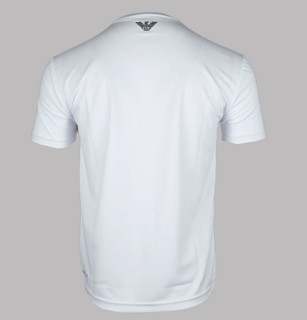 EA7 Tennis Pro Ventus 7 T-Shirt White - Image 2