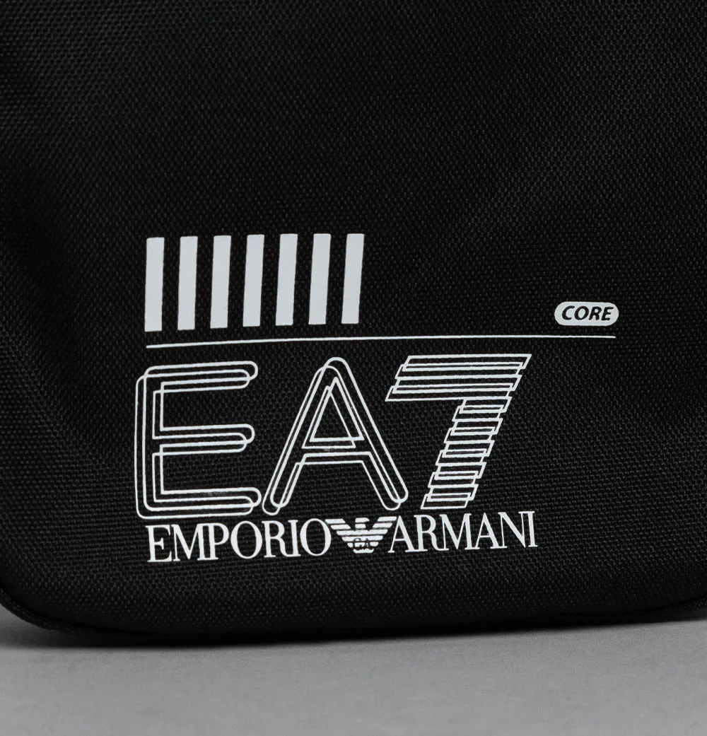 EA7 Train Core Small Shoulder Bag Black/White - Image 2